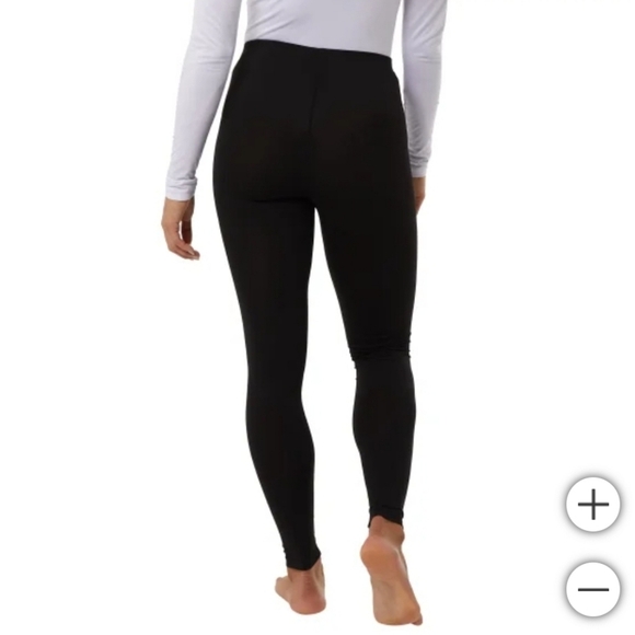 New 32 Degrees Heat Womens Black Thermal Base Layer Pants 2-Pack Size Small - Picture 4 of 4
